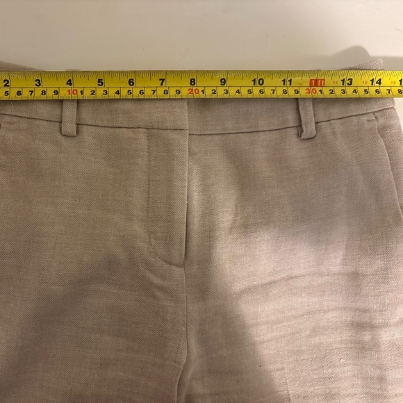 Jcrew Linen Blend Pants EUC size 0 - Picture 3 of 4